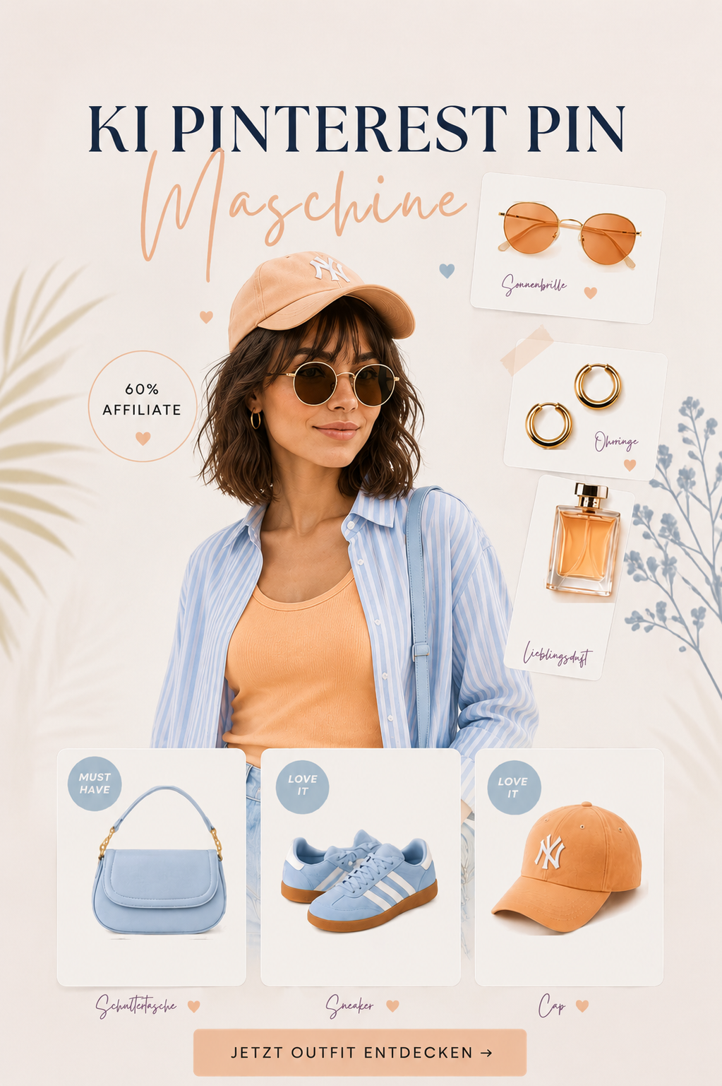KI Pinterest Pin Maschine